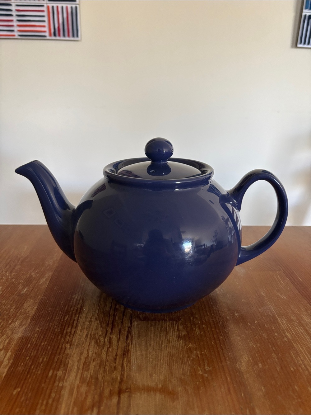 Classic Cobalt English Teapot for 10